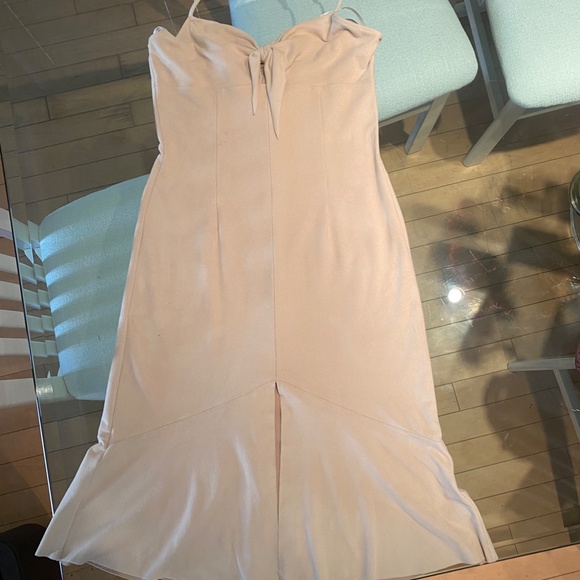 Never Worn Bebe Shammy Soft Suede Leather Dress - Picture 5 of 5